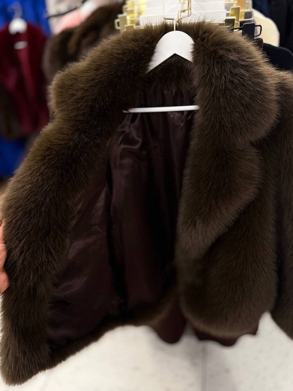 женская шуба,шуба,короткая шуба,шуба из искусственного меха,шуба песец