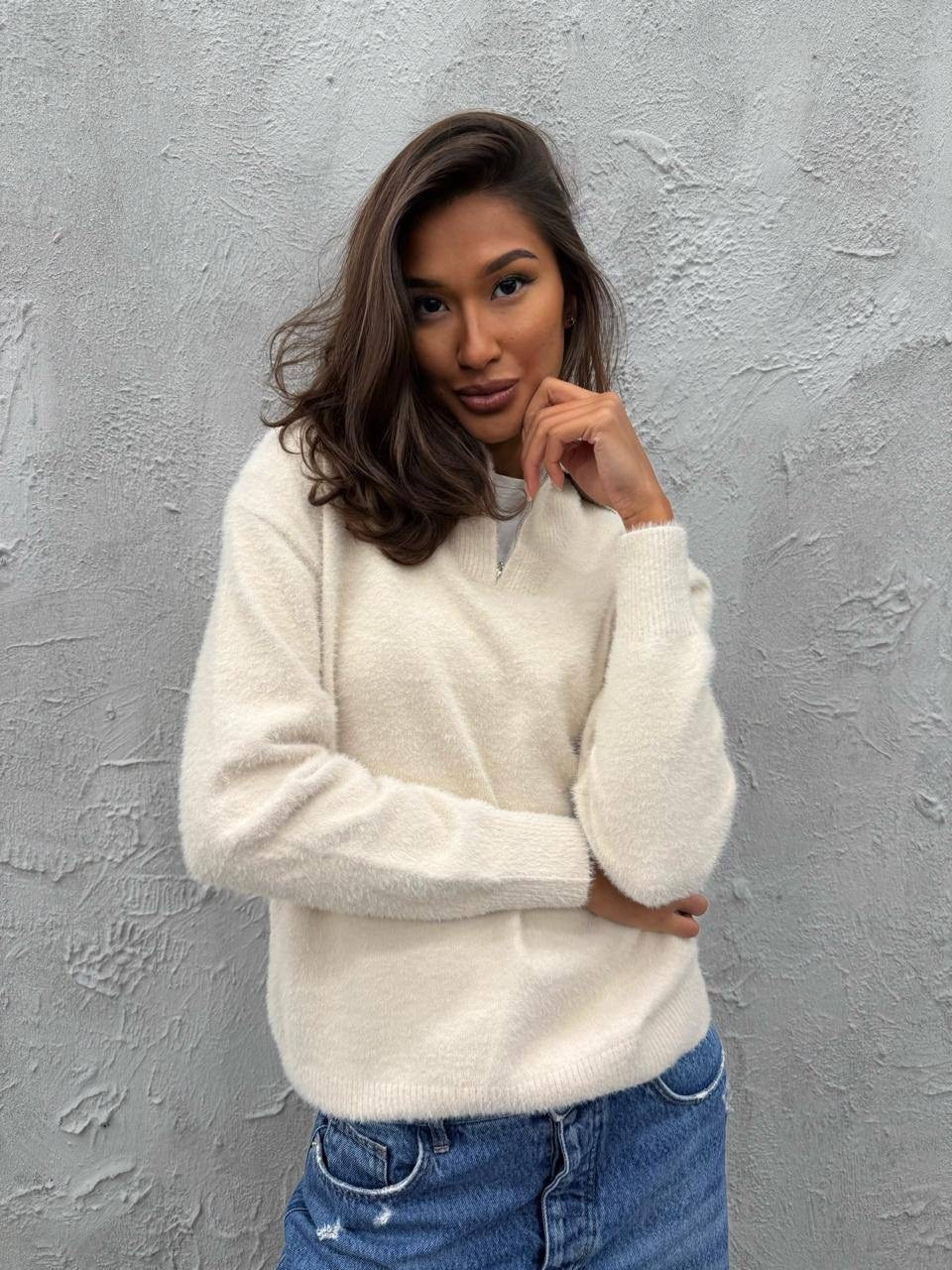 свитера женские,женская кофта,свитер с воротником,свитер теплый,свитер кашемир