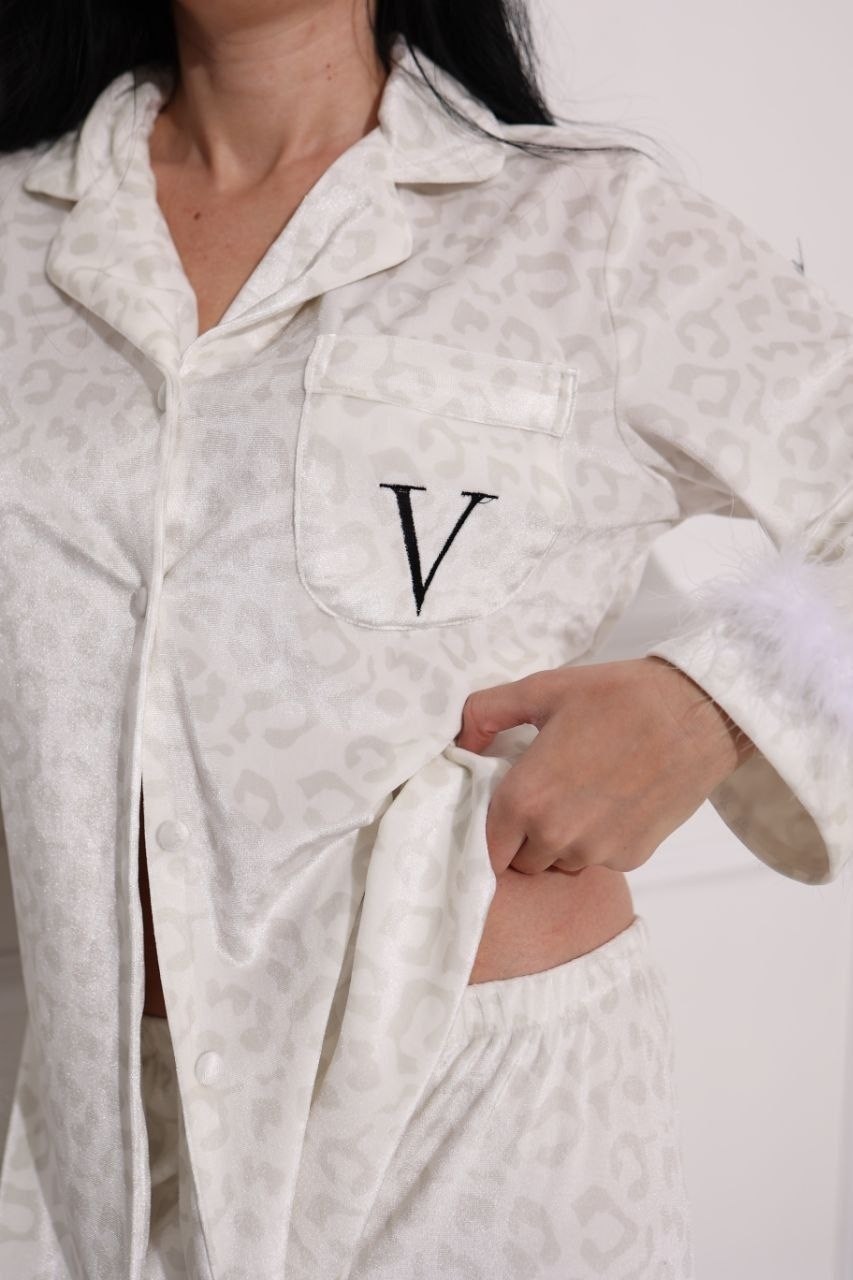 пижамы женски,пижама женская шелковая со штанами и рубашкой,шелковые пижамы,шёлковая пижама со штанами и рубашкой,шелковая пижама с рубашкой и штанами leane