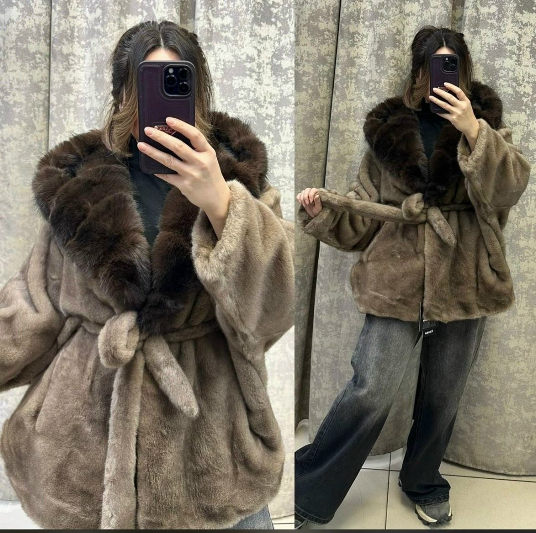 шуба норковая,шуба,шубка из эко меха под норку,шубка шикарная экомех,короткая норковая шуба