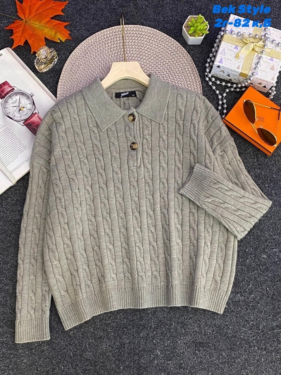женский свитер,свитер бежевый,джемпер свитер,модные свитера,свитер с воротником