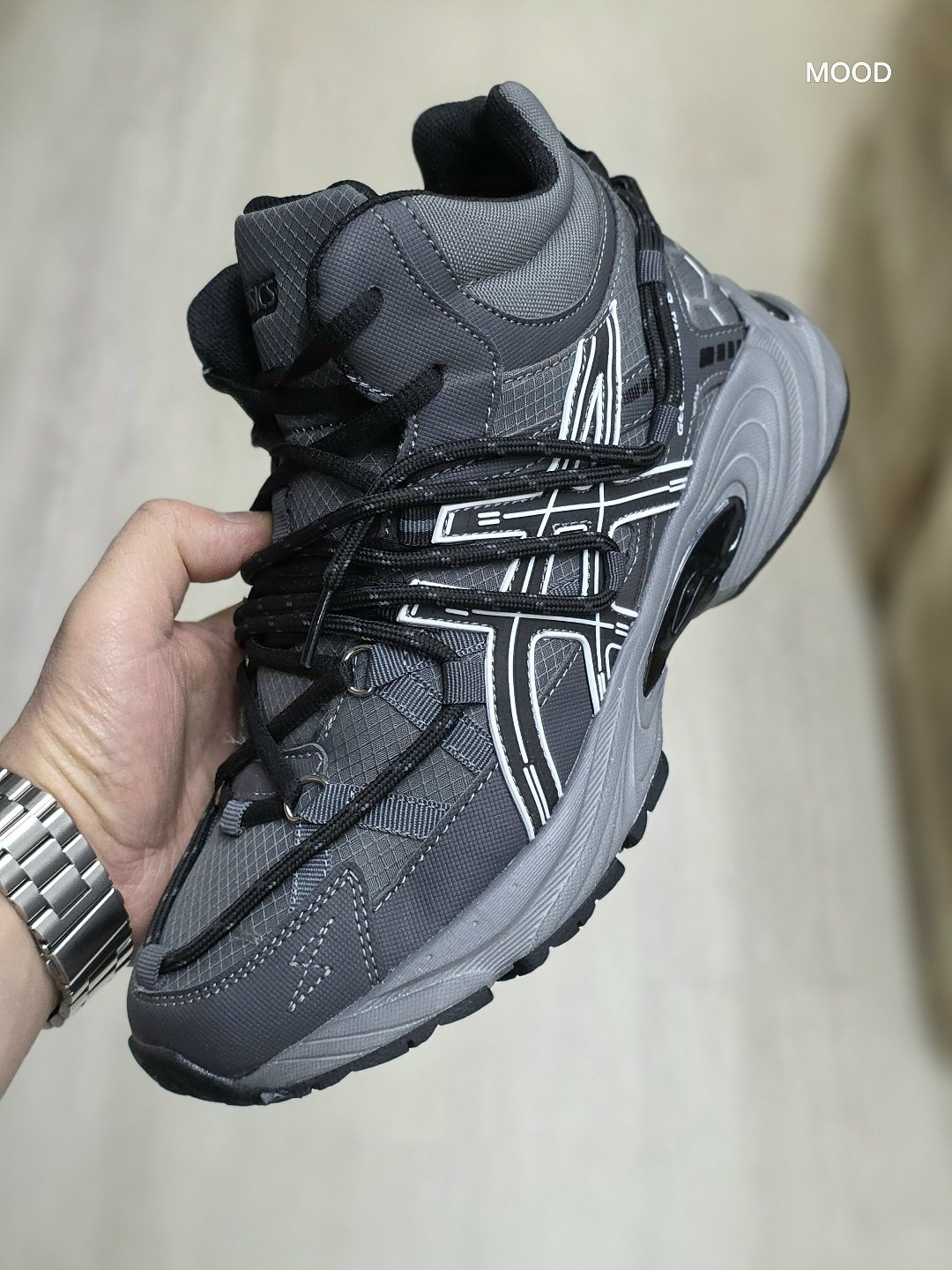 зимние кроссовки asics gel-kahana 8 hi,кроссовки asics gel-kahana 8,зимние мужские кроссовки asics gel kahana,кроссовки зимние высокие gel-kahana 8 с мехом asics,зимние кроссовки asics