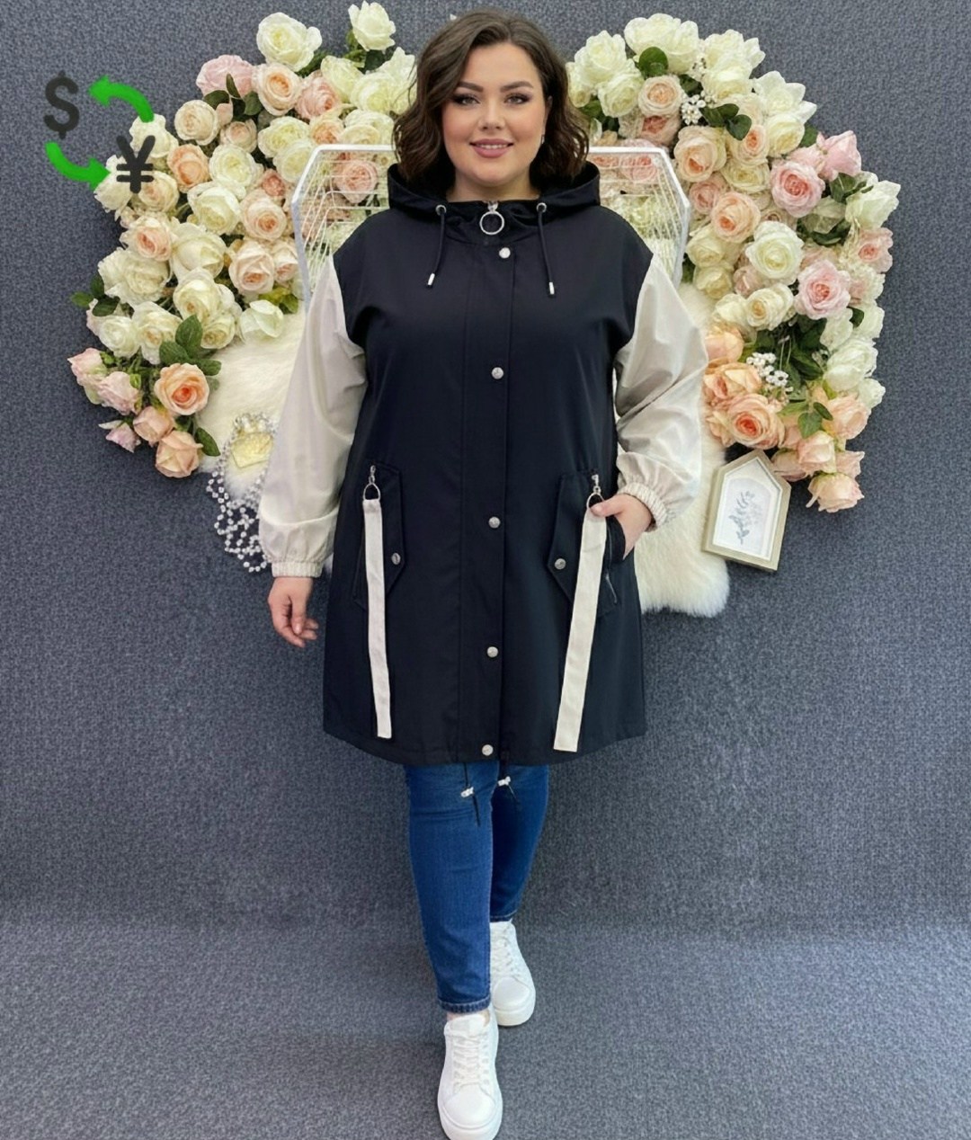 плащ karmelstyle,женский плащ,куртка женская,куртки ,плащ your size городской стиль