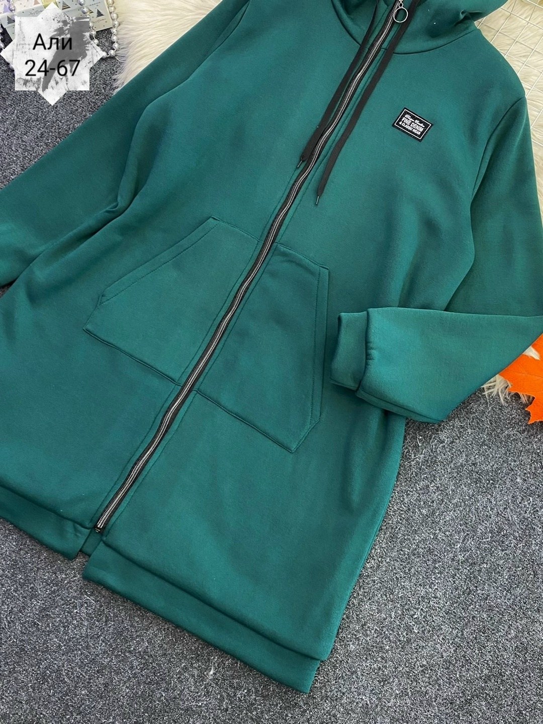 толстовка зеленая,толстовка женская,толстовка из футера с начесом,костюм на флисе,толстовка
