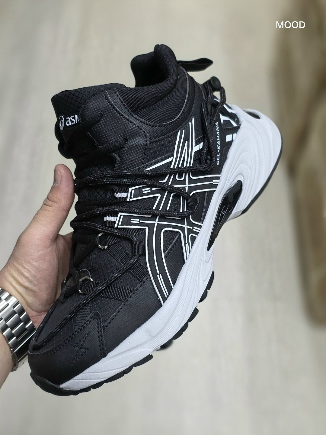 зимние кроссовки asics gel-kahana 8 hi,кроссовки asics gel-kahana 8,зимние мужские кроссовки asics gel kahana,кроссовки зимние высокие gel-kahana 8 с мехом asics,зимние кроссовки asics