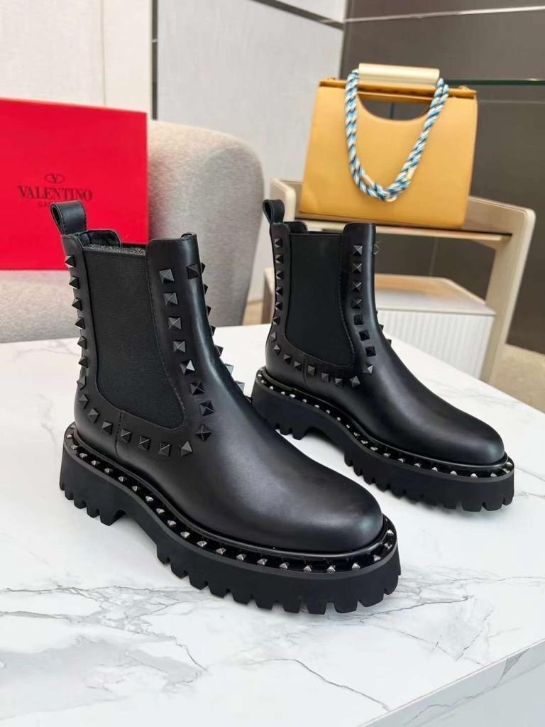 ботинки valentino,ботинки valentino кожаные ботинки,,женские ботинки,женские кожаные ботинки