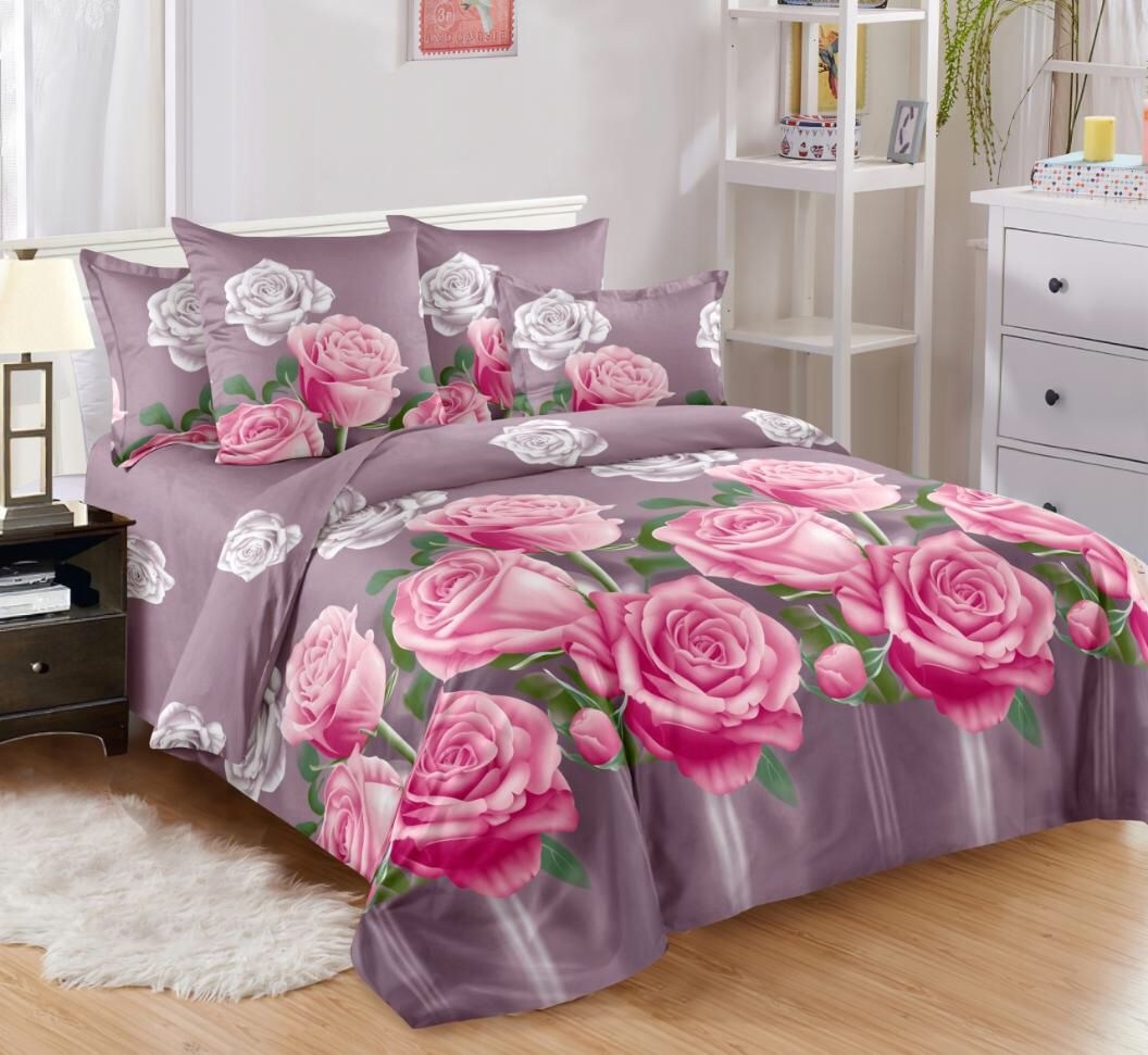 комплект постельного белья,комплект постельного белье евро,комплект постельного белья ecotex,постельное белье хлопковый рай поплин,ecotex постельное белье