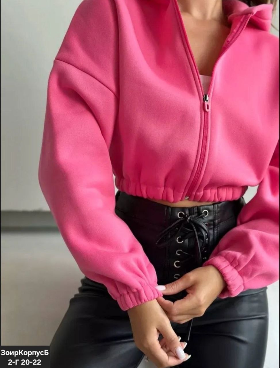 зип худи укороченная кофта на иолнии с начесом цвет розовый,зип худи укороченная кофта на иолнии с начесом,зип худи укороченная кофта на молнии с начесом y2k grace цвет розовый,зип худи укороченная ко