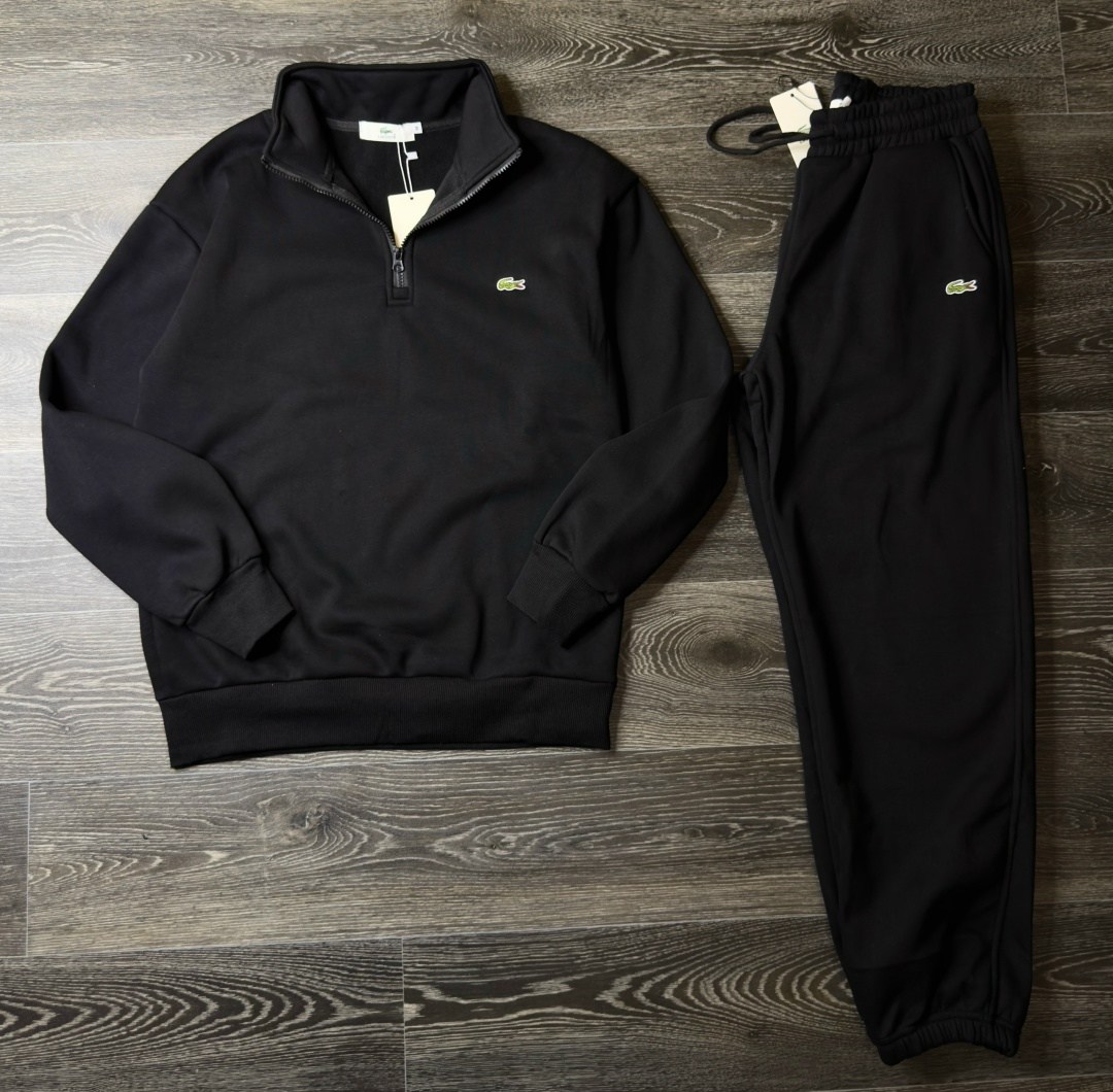 спортивный костюм от фирмы lacoste,костюм мужской лакост ,утепленный спортивный костюм от фирмы lacoste,толстовка lacoste,мужская хлопковая толстовка lacoste с высоким воротом на молнии