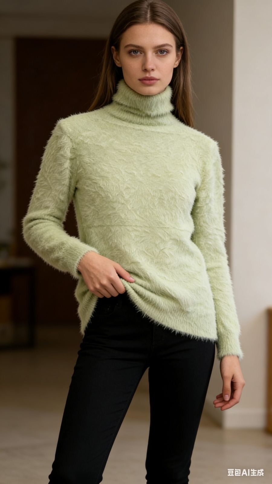 желтый свитер,желтый свитер из ангоры,вязаный свитер из ангоры ангоровый джемпер пушистый,пушистый кашемировый свитер,женский свитер