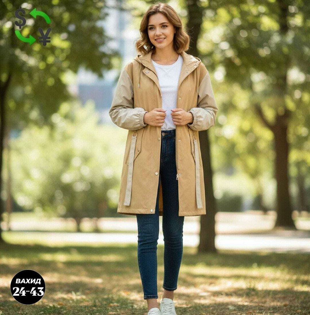 плащ зеленый,плащ женский,ветровка женская,куртка женская,плащ женский с капюшоном