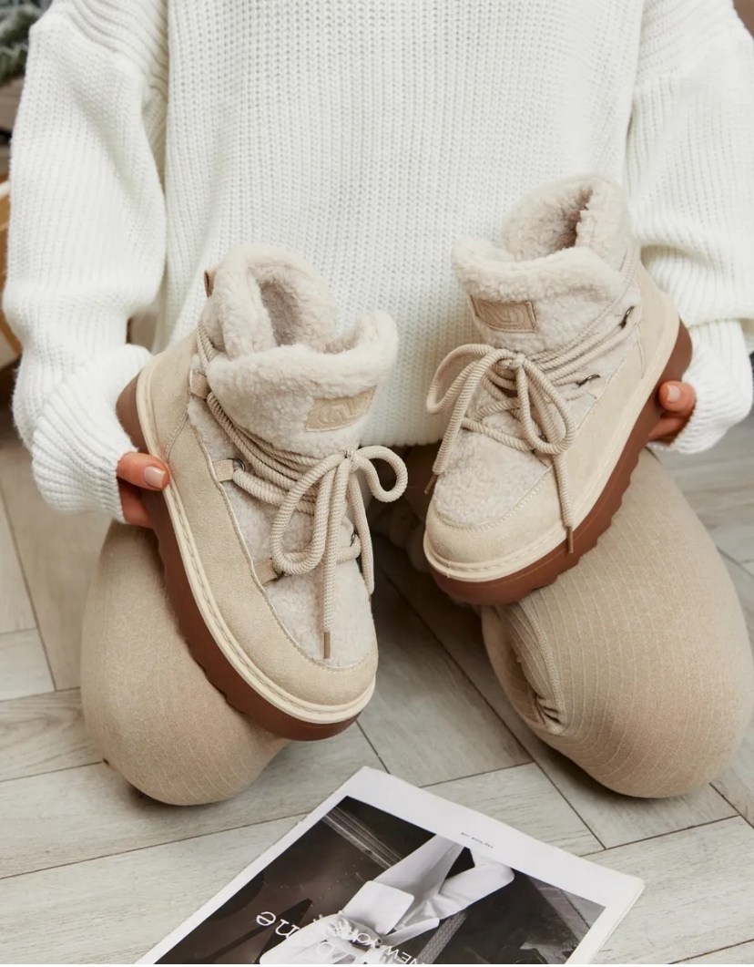 ботинки угги зимние натуральные на меху и платформе,,угги женские,зимние угги,зимние угги на платформе