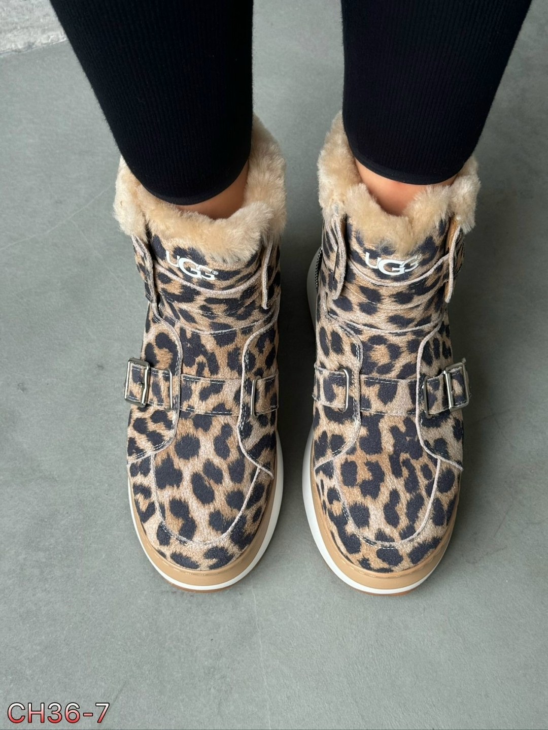 угги женские,,зимние угги на платформе,леопардовые угги,зимние женские угги