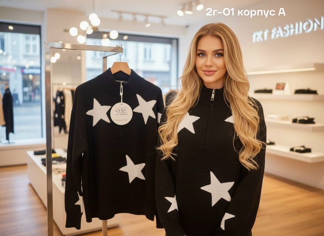 джемпер со звездами,женская кофта,свитера женские,свитшот женская,свитер со звездами