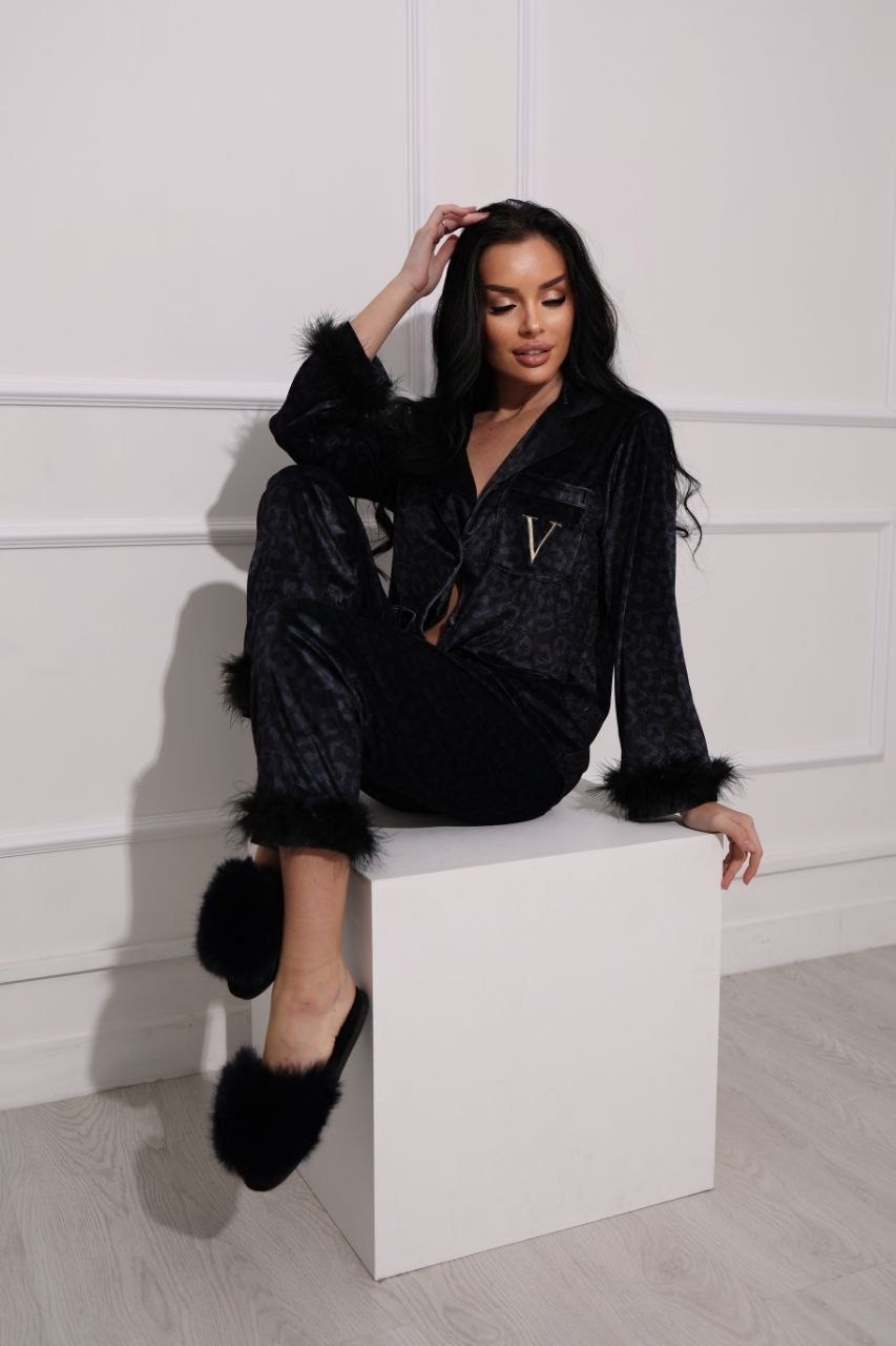 пижамы женски,пижама женская шелковая со штанами и рубашкой,шелковые пижамы,шёлковая пижама со штанами и рубашкой,шелковая пижама с рубашкой и штанами leane