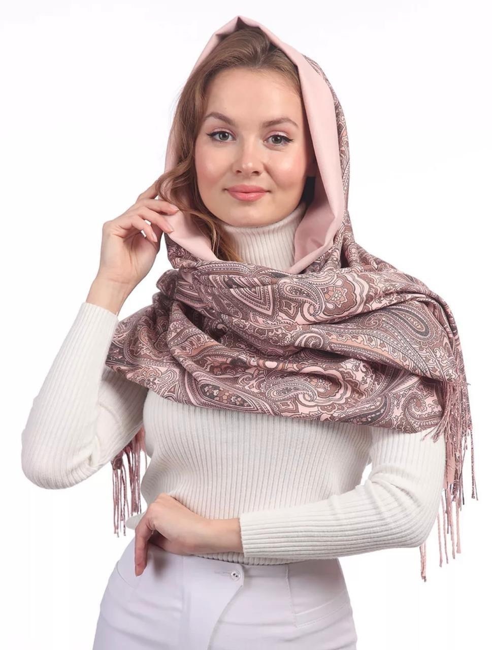 палантин кашемировый двусторонний шарф,палантин кашемировый двусторонний,палантин коричневый,палантин женские,палантины кашемир
