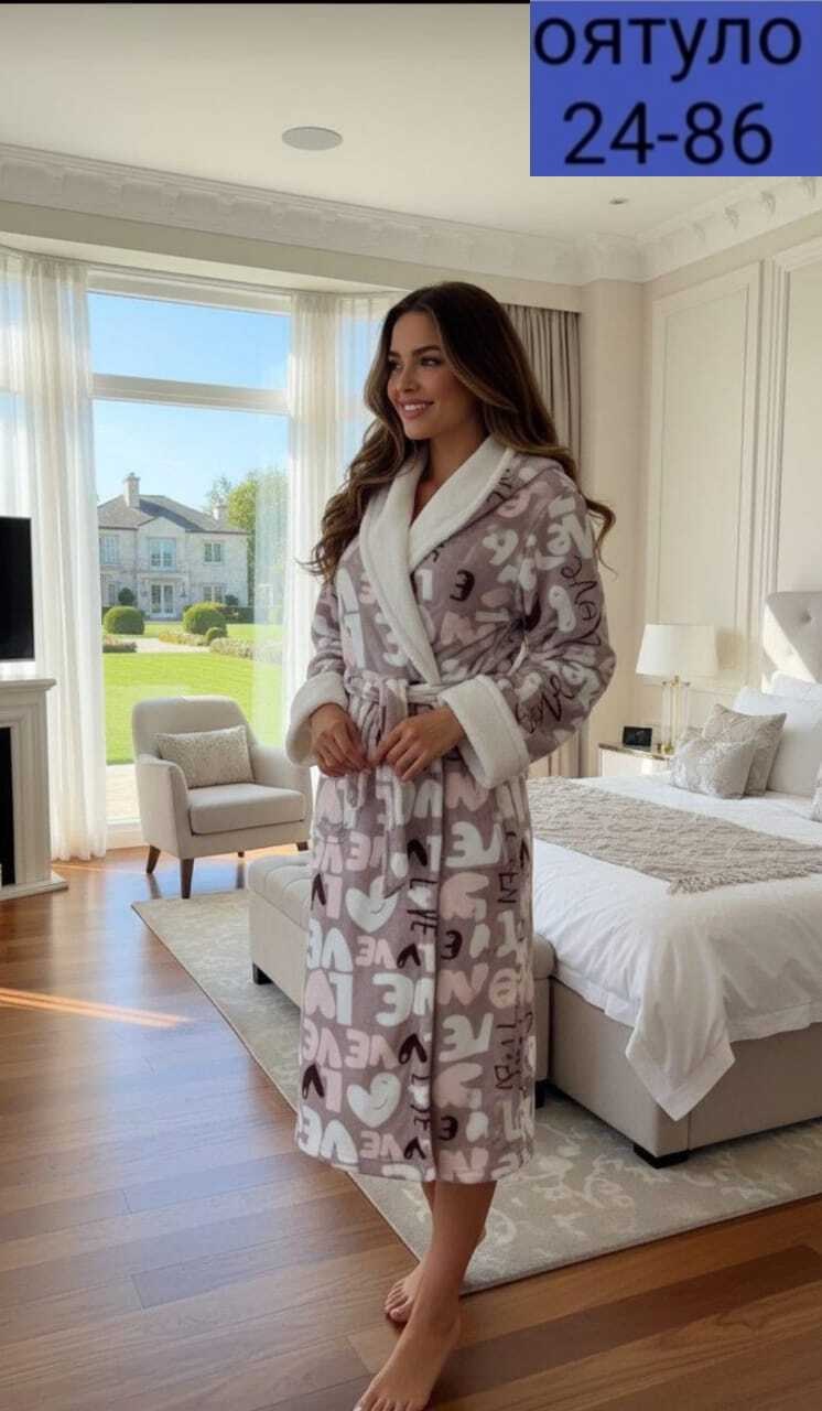 халат женский,халат домашний женские,халат махровый женский,халат,халат бариз арт 603ле