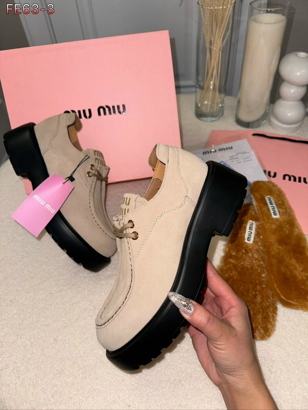 лоферы miu miu,лоферы miu miu на высокий подошве,ботинки miu miu,женские ботинки miu miu delave на меху,лоферы женские miu miu
