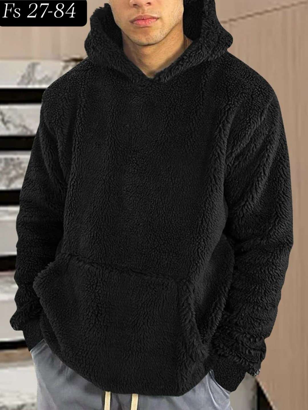 плюшевая кофта мужская,кофта мужская,свитера с капюшоном мужские,мужская толстовка с капюшоном,худи мужское плюшевое