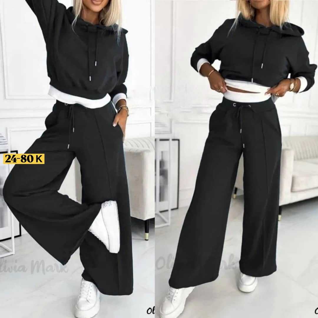 костюм спортивный с широкими брюками la.mek 52435822,костюмы спортивный,костюм спортивный женский повседневный,костюм спортивный с широкими брюками la.mek цвет бежевый,костюмы женские