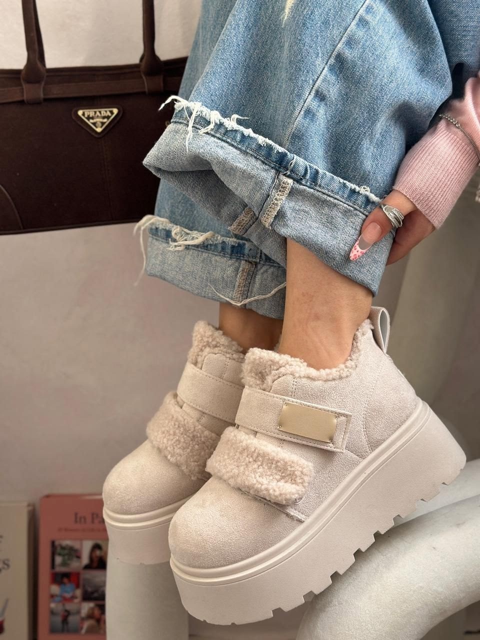 зимняя женская ,,зимние женские плюшевые ботинки для снежной погоды из искусственной замши,женские угги,зимняя
