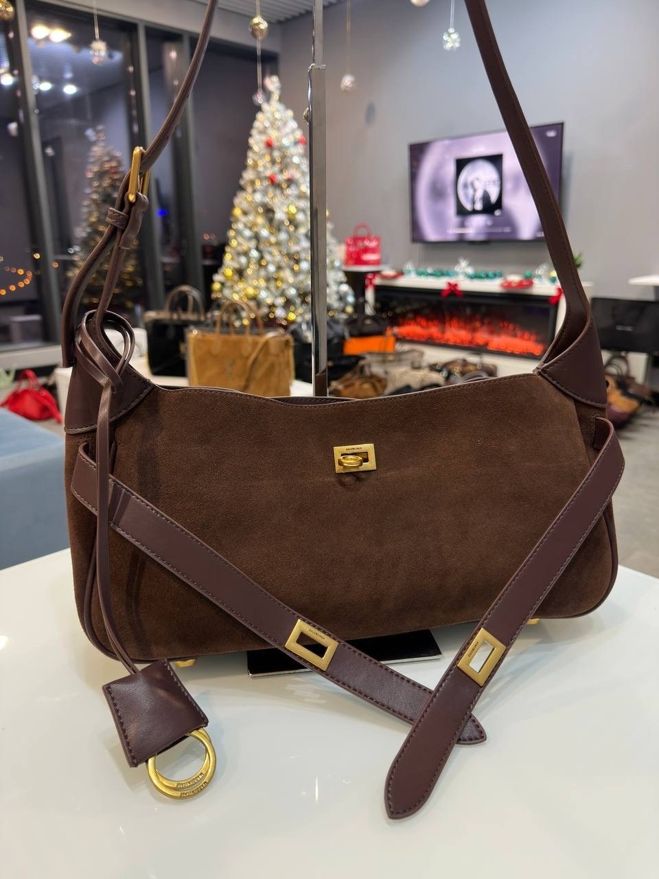 сумка замшевая,сумка женская замшевая,сумка из замши,сумка demellier 56-30-34 натуральная замша большой размер,сумка из натуральной замши