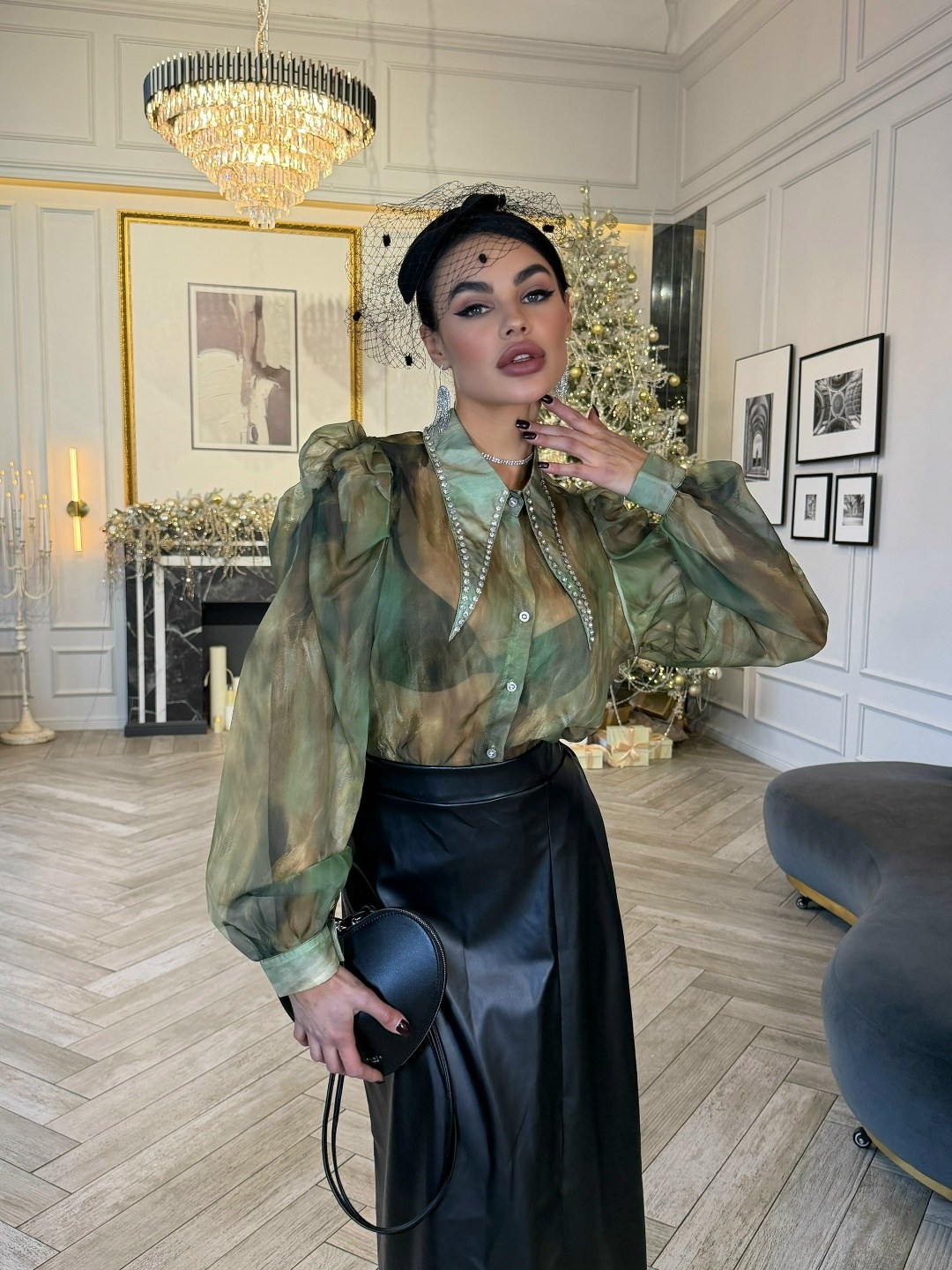 рубашка блузка из органзы miumiu cool casual wear,нарядная блузка,модная блузка,прозрачная блузка,женские блузки