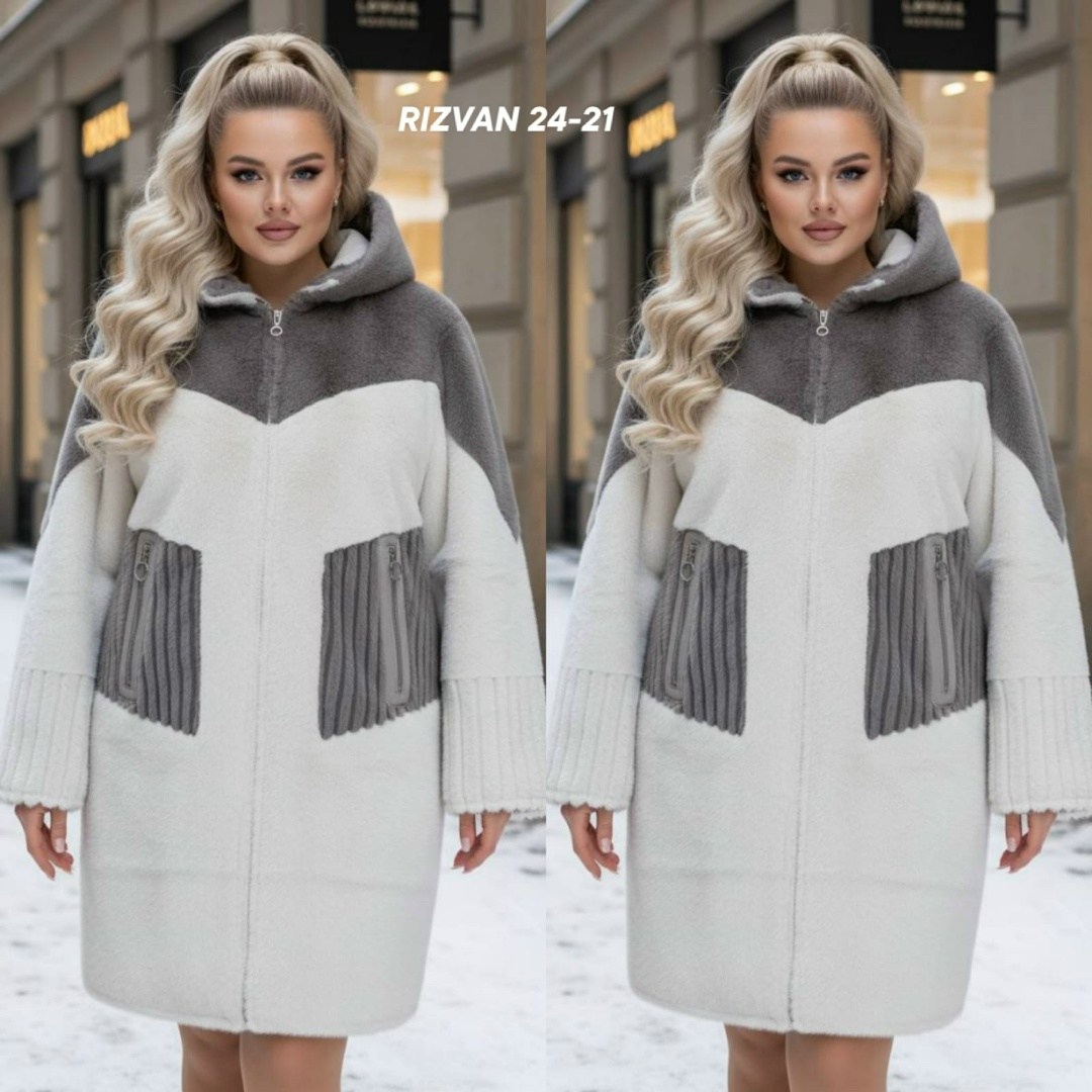 дубленка больших размеров с капюшоном двухсторонняя ламани,дубленка женская,шуба,пальто двустороннее женское,пальто женские