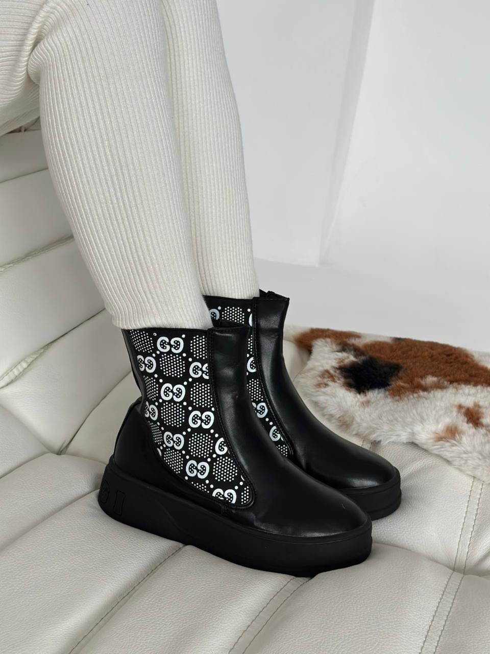 ,женские ботинки,женская ,луи виттон ботинки женские,зимняя  женская