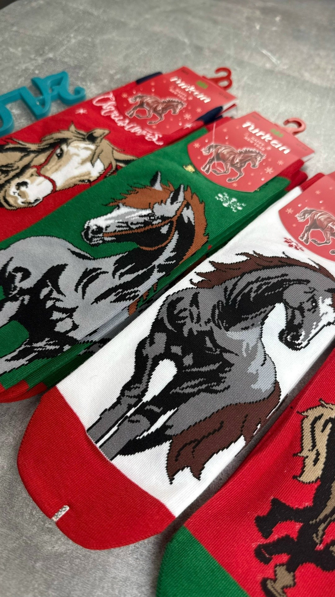 носки мужские новогодние год символа 2026,мужские носки новогодние,носки комплект 5 пар размер 41-46 новогодние,носки новогодние с принтом набор turkan,носки мужские с принтом новый год turkan 9813