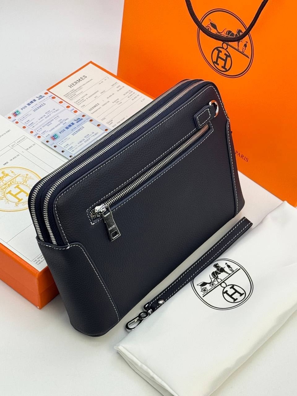 hermes клатч,мужской клатч hermes,мужской клатч,клатч мужской hermes натуральная кожа,кошелек hermes