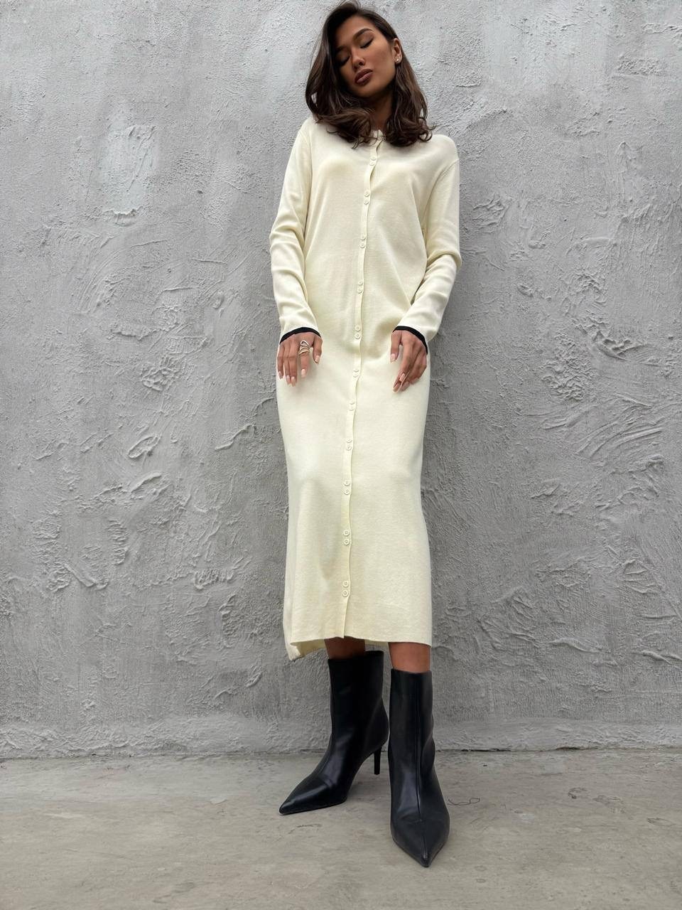 трикотажное платье,платье стильное,платье женское,черное трикотажное платье,черное платье женское