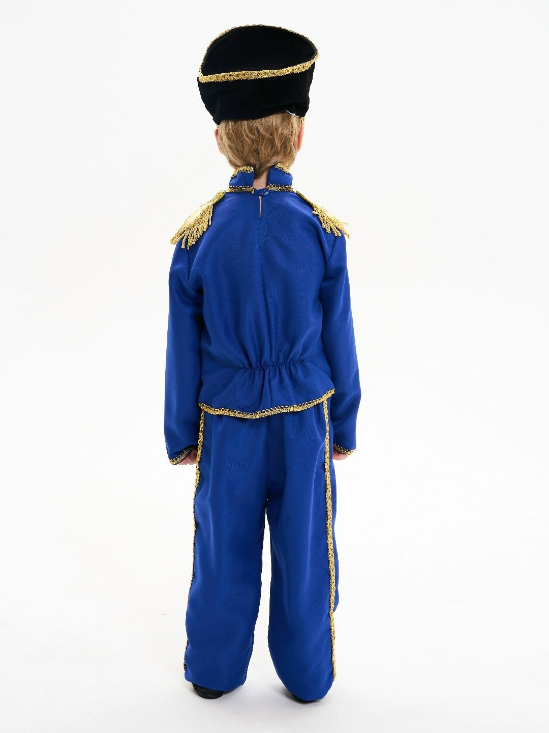 карнавалия гусар костюм,детский костюм гусар с саблей синий,костюм карнавальный гусар,костюм гусара для мальчика,костюм гусар с саблей (синий)