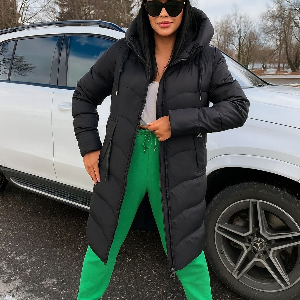 пуховик зимний длинный куртка с капюшоном,пуховик женский,пальто пуховик стеганое с капюшоном теплое twin tip,пальто пуховик стеганое с капюшоном теплое twin tip 233785315,женская зимняя куртка