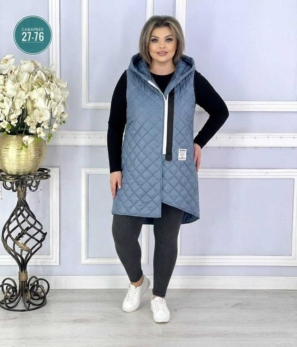 больших размеров,жилеты женские утепленные больших размеров,жилетка женская,жилет на синтепоне,жилет женский удлиненный