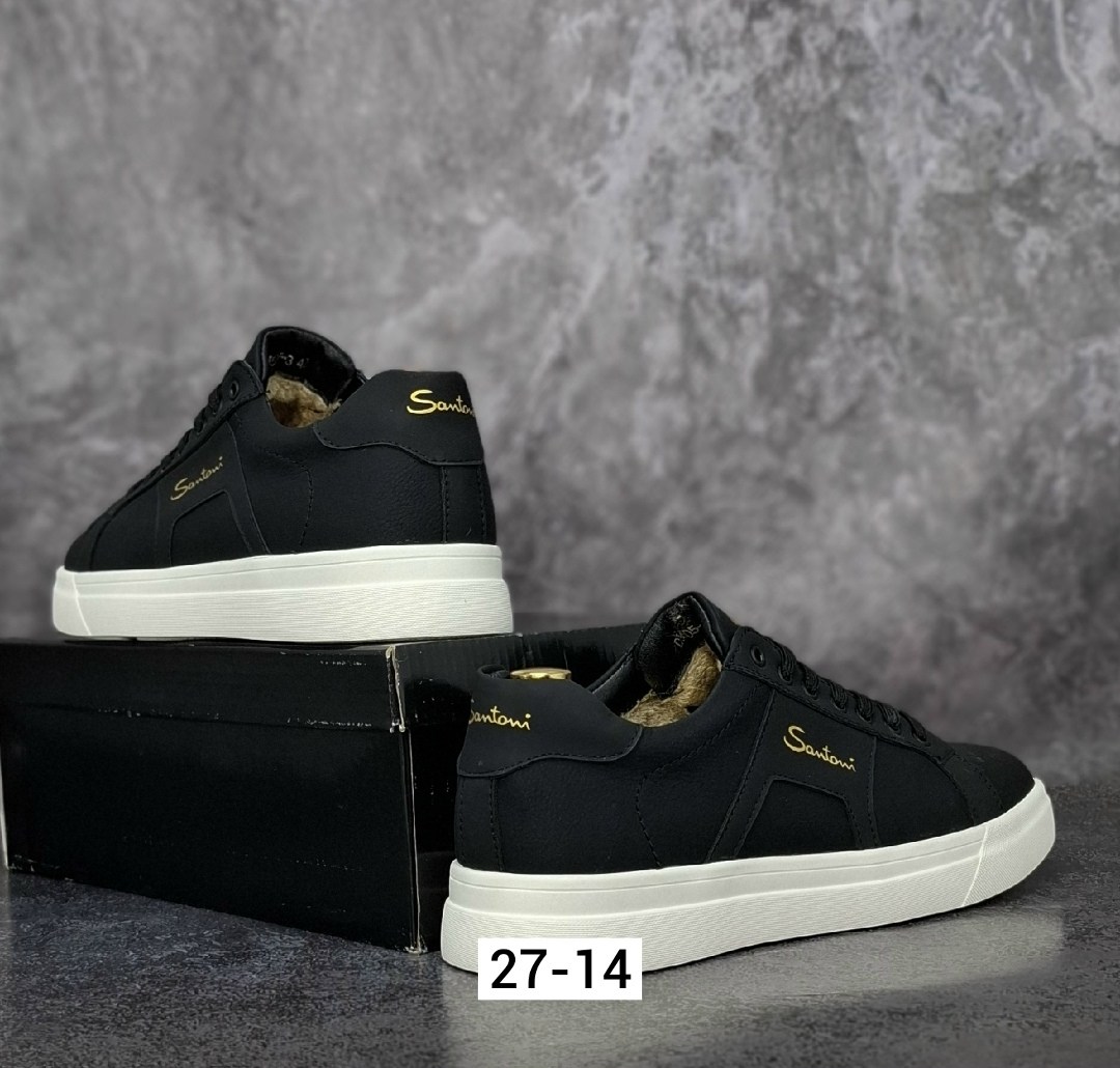 мужские кеды santoni,кеды мужские,мужская ,кеды мужские santoni черные,кеды для мужчин кожа