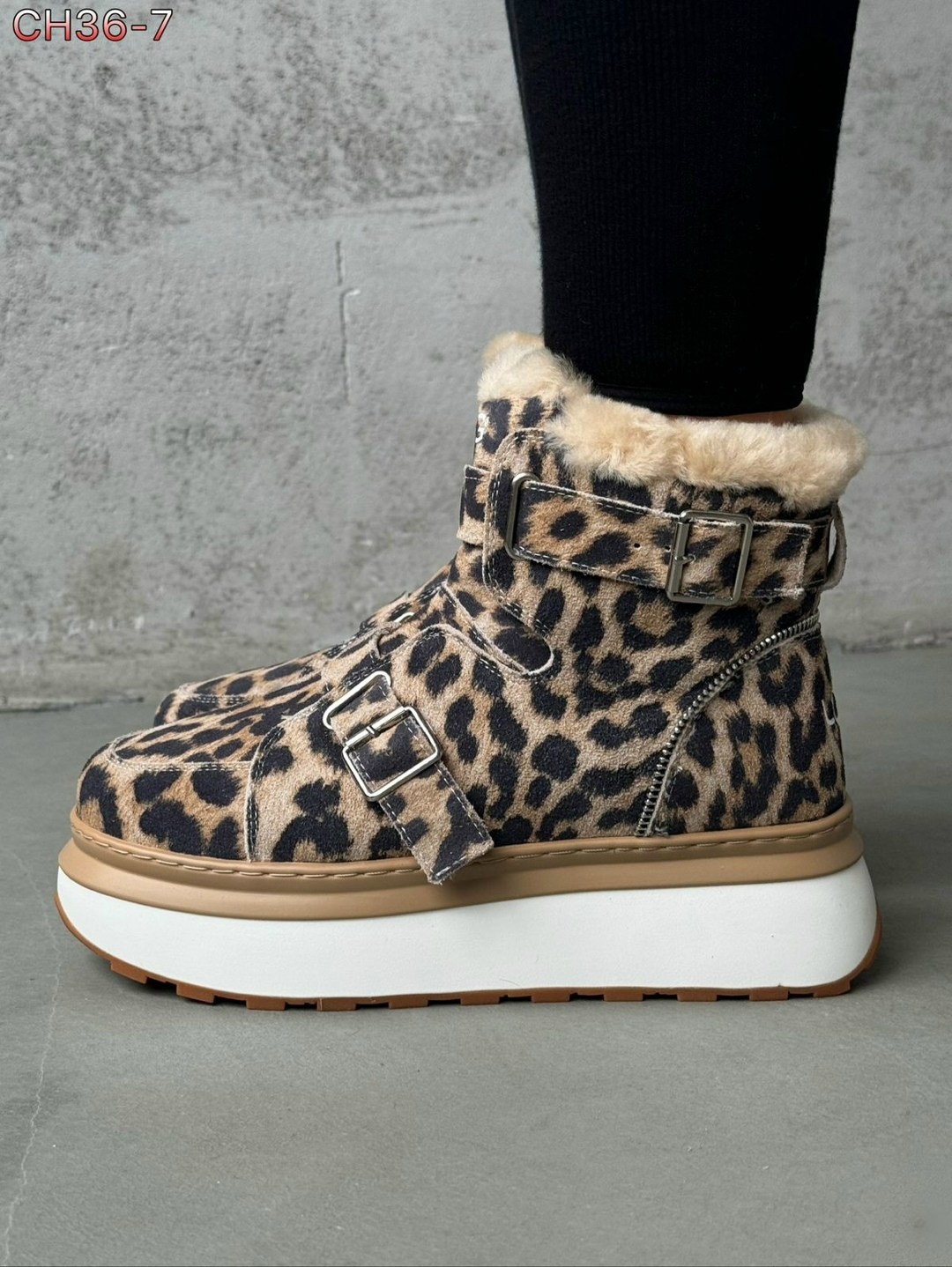 угги женские,,зимние угги на платформе,леопардовые угги,зимние женские угги