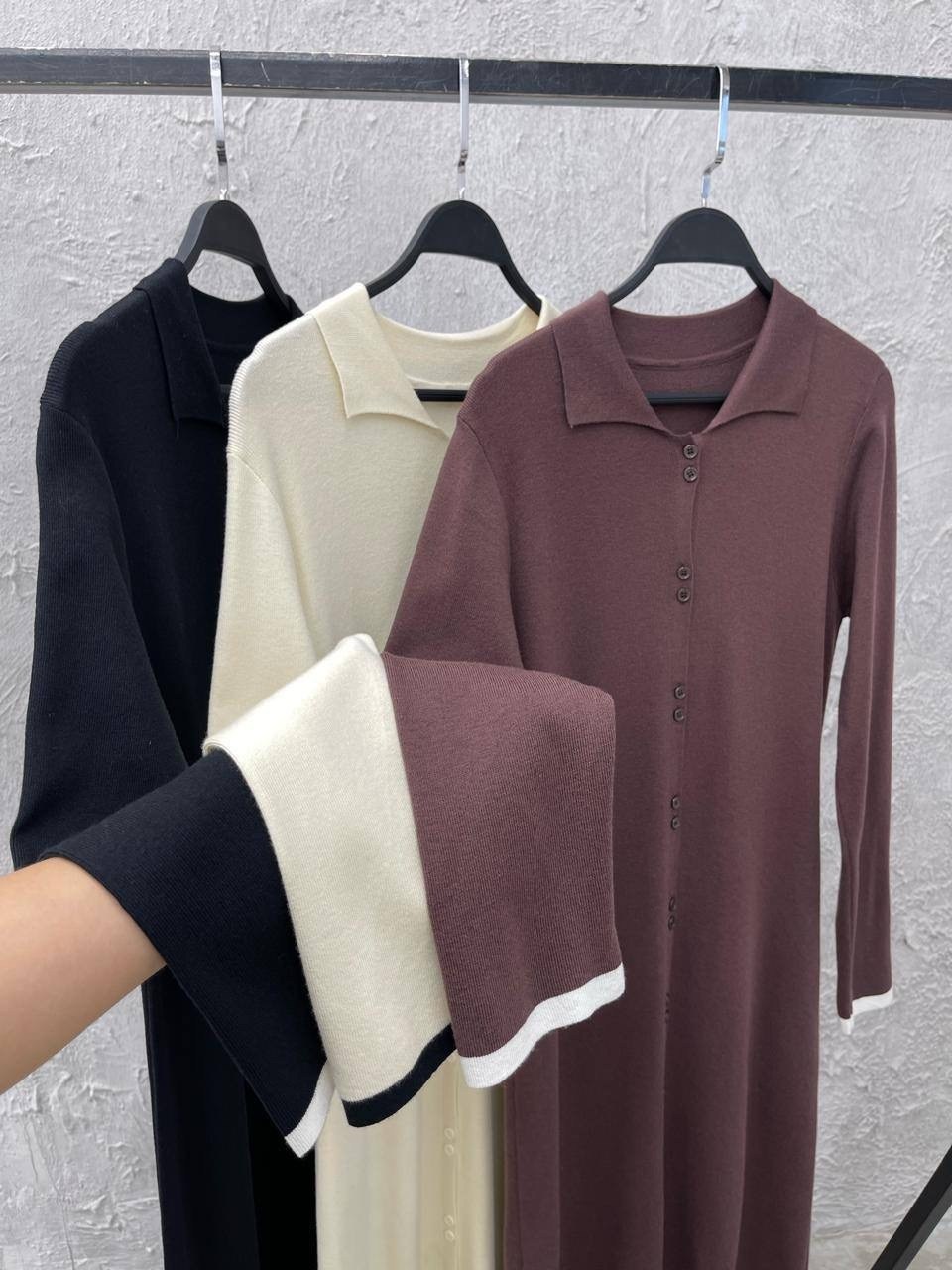 трикотажное платье,платье стильное,платье женское,черное трикотажное платье,черное платье женское