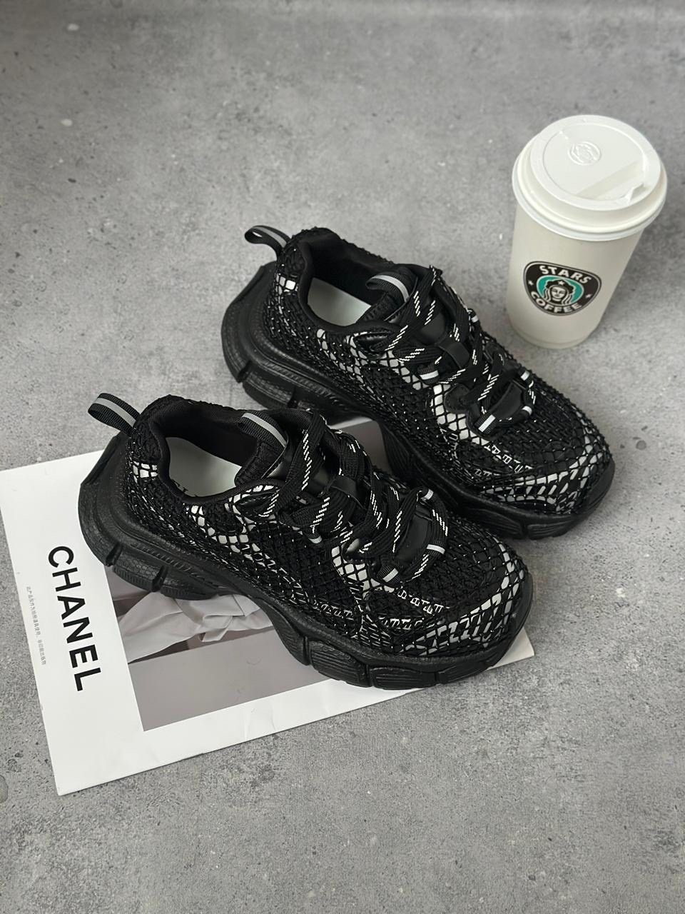 кроссовки женскиe,кроссовки черные,кроссовки модные,женские массивные кроссовки,кроссовки женские модные черные