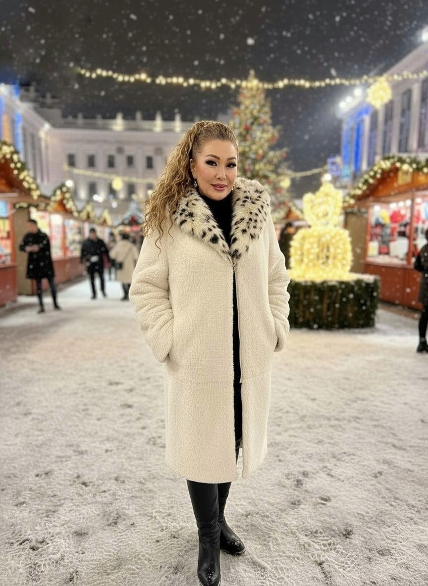 дубленка зимняя больших размеров с капюшоном двухсторонняя triozima,модная шуба,кардиган альпака,женское пальто,пальто женское альпака