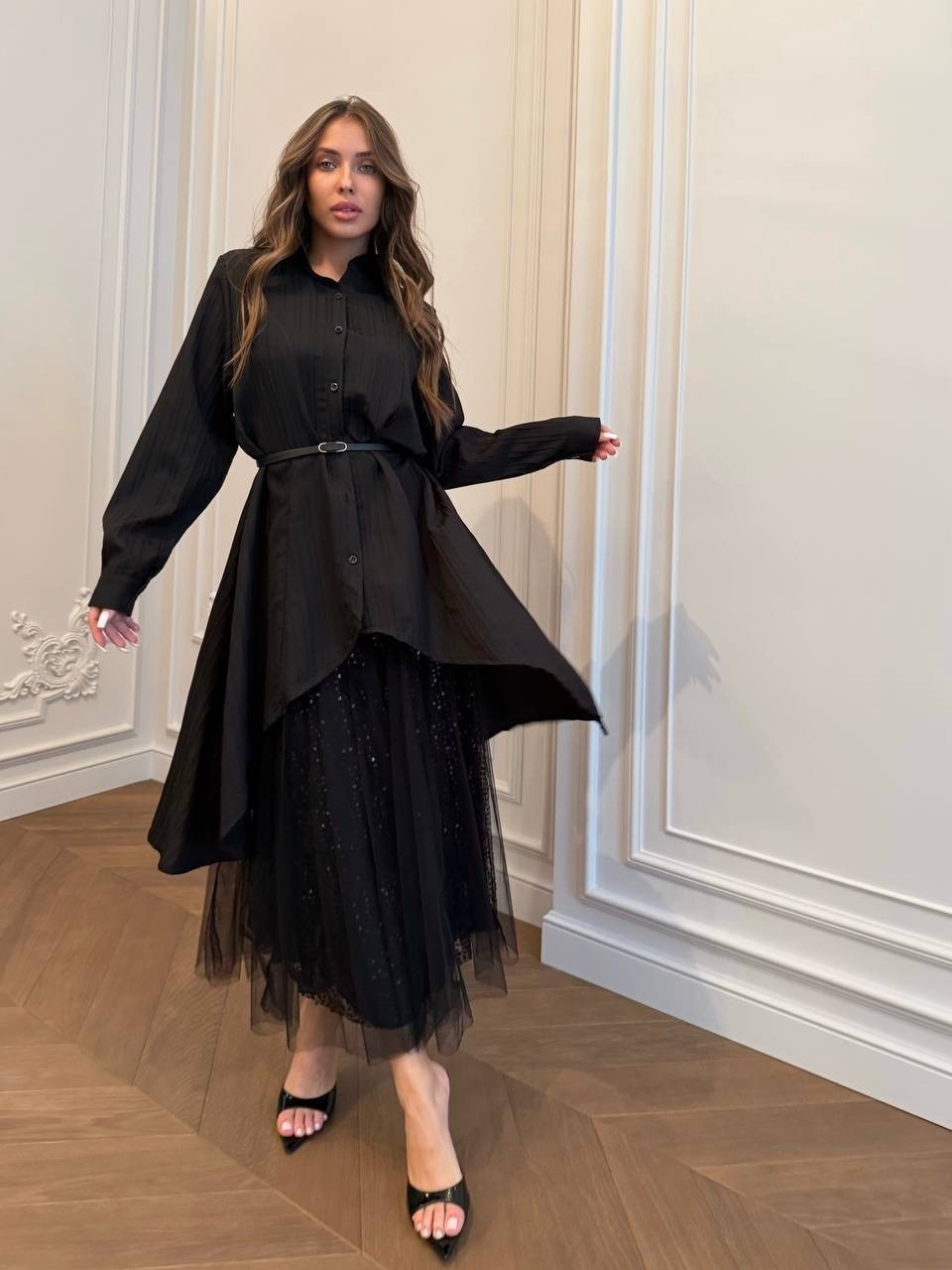 стильное платье,платье с сеткой,платье,шифоновое платье,платье длинное