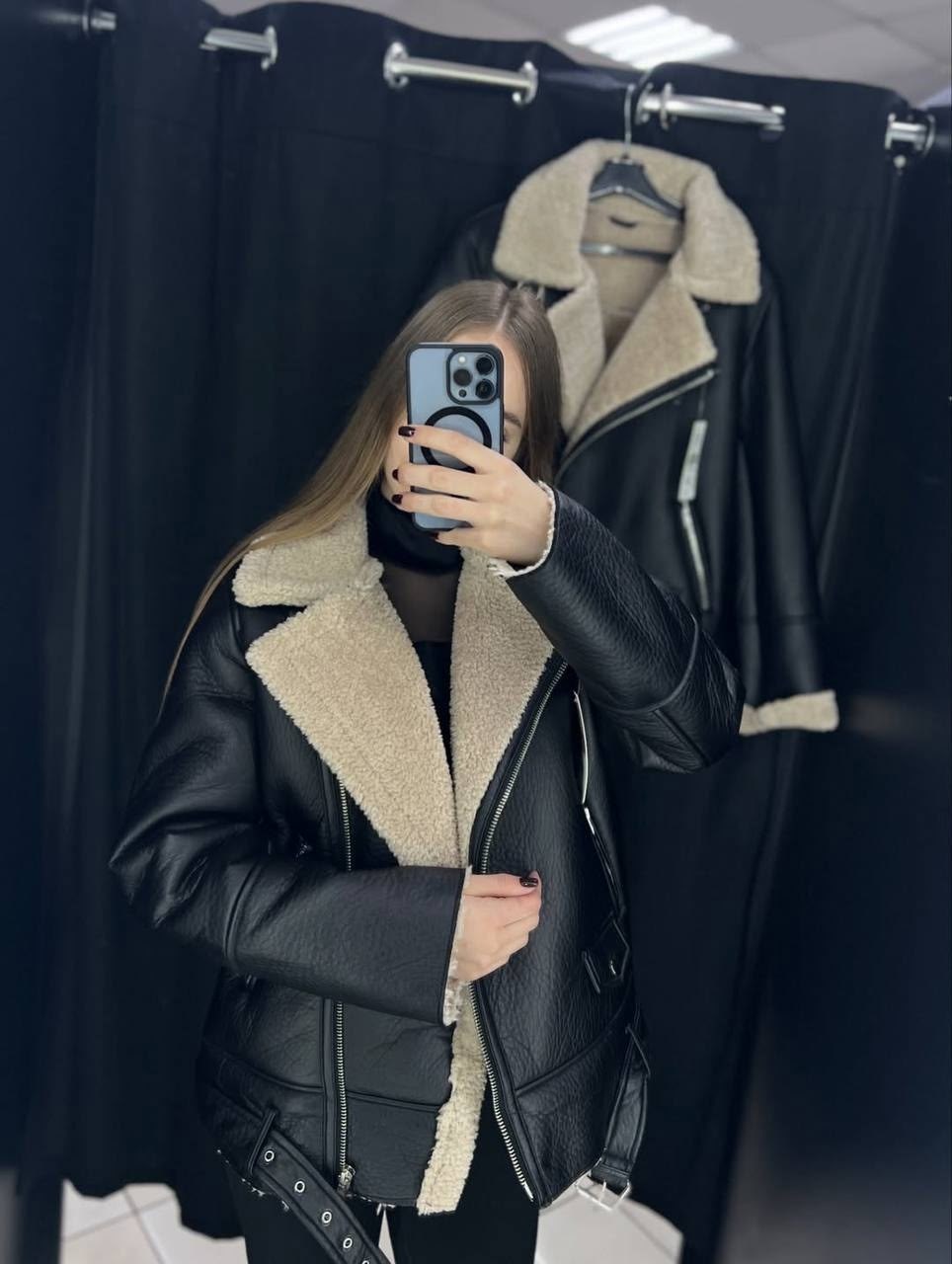 дубленка женская,дубленка "авиатор",дубленка,модные дубленки,женская дублёнка авиатор