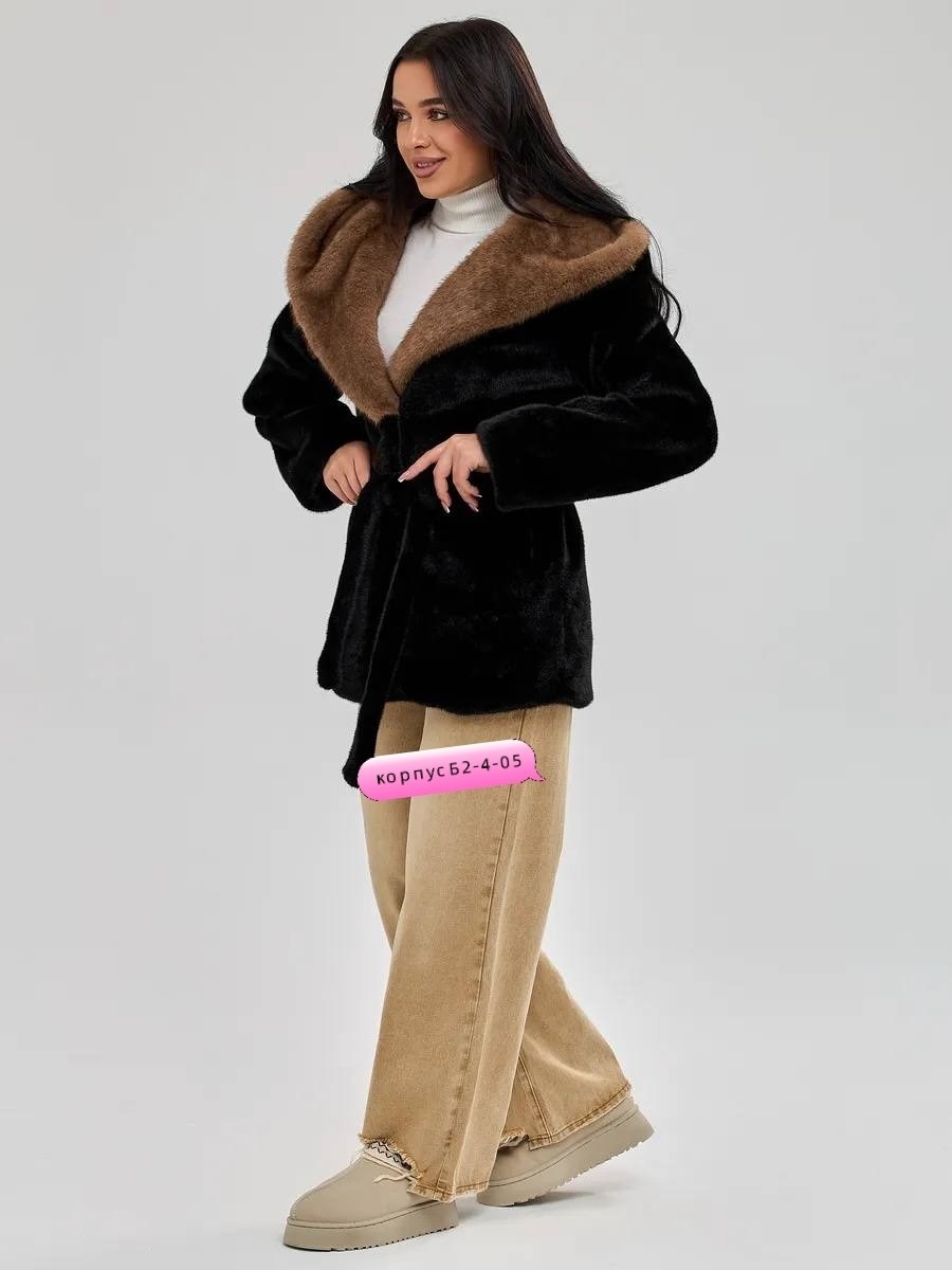 шубки из искусственного меха под норку,искусственная шуба,искусственная женская шуба,шуба искусственная норка с поясом,искусственная шуба под норку