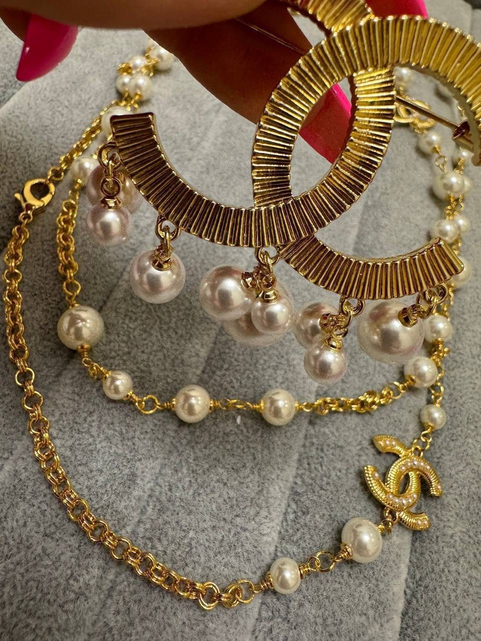 украшения шанель,брошь шанель с жемчугом винтаж,ожерелье шанель,серьги коко шанель золото,брошка шанель