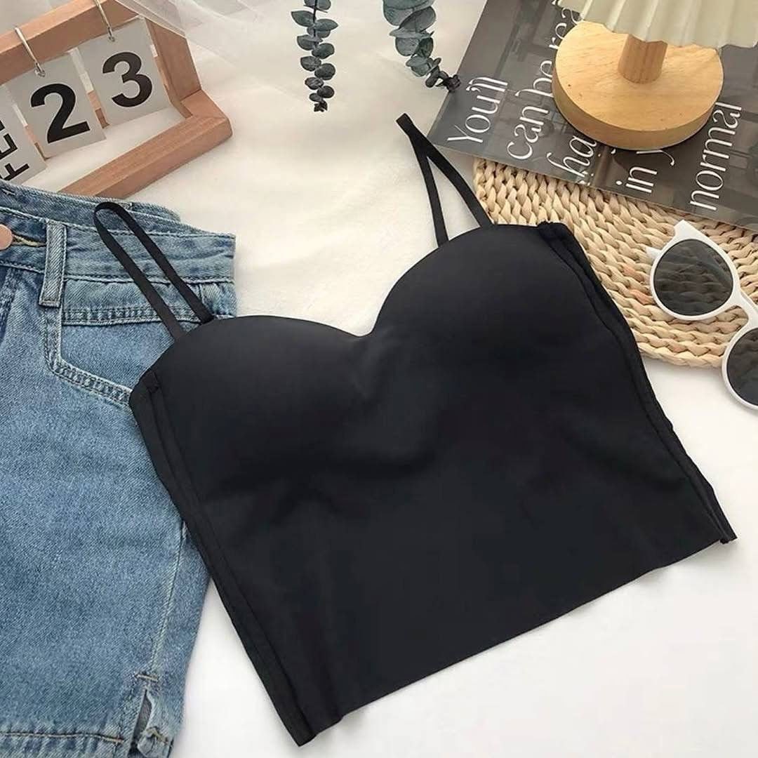 топ бюстье женский,топ женский,черный топ женский,топ с чашками,женский топ на бретельках