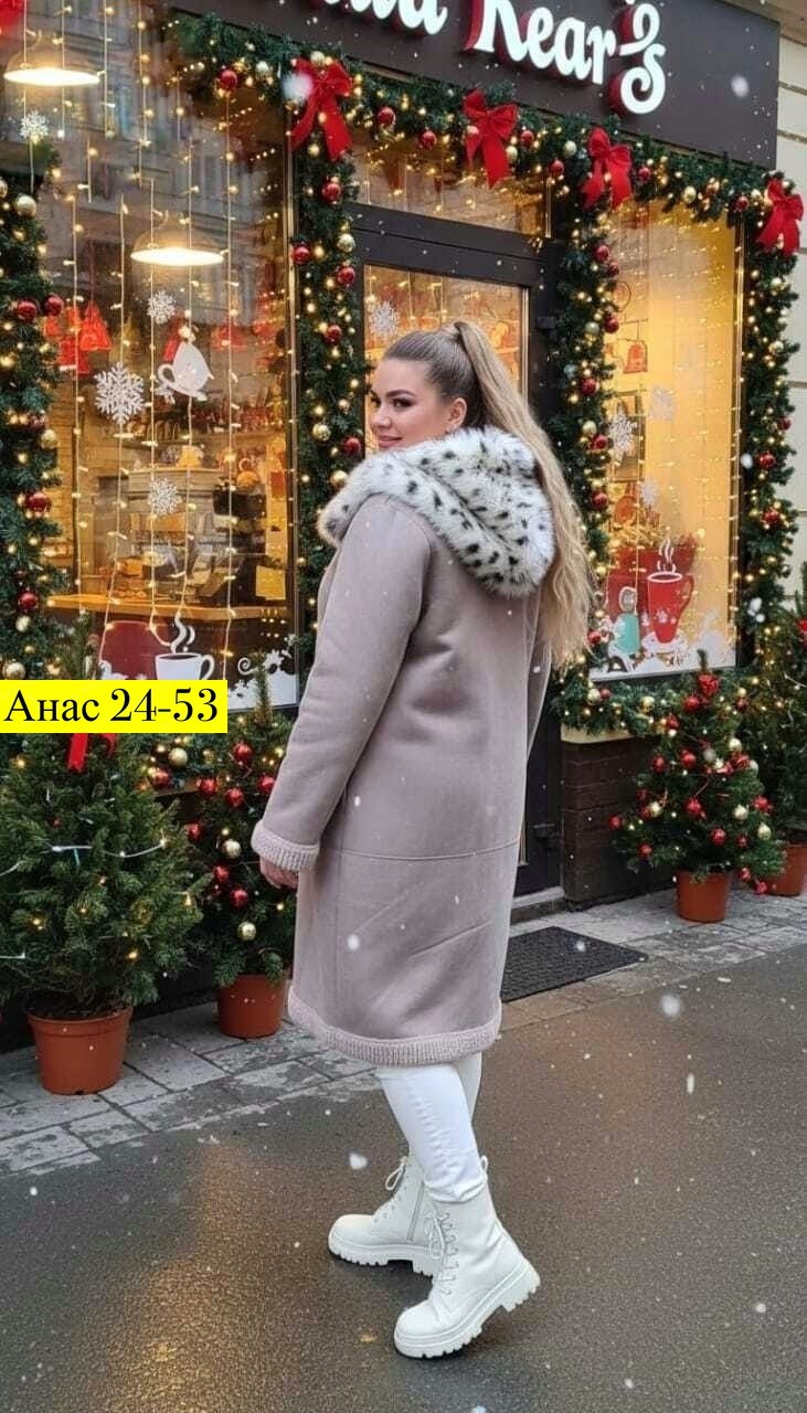 пальто женское,шуба из натуральной овечьей шерсти city furs,шуба из рыси экомех,пальто барашек,пальто с мехом