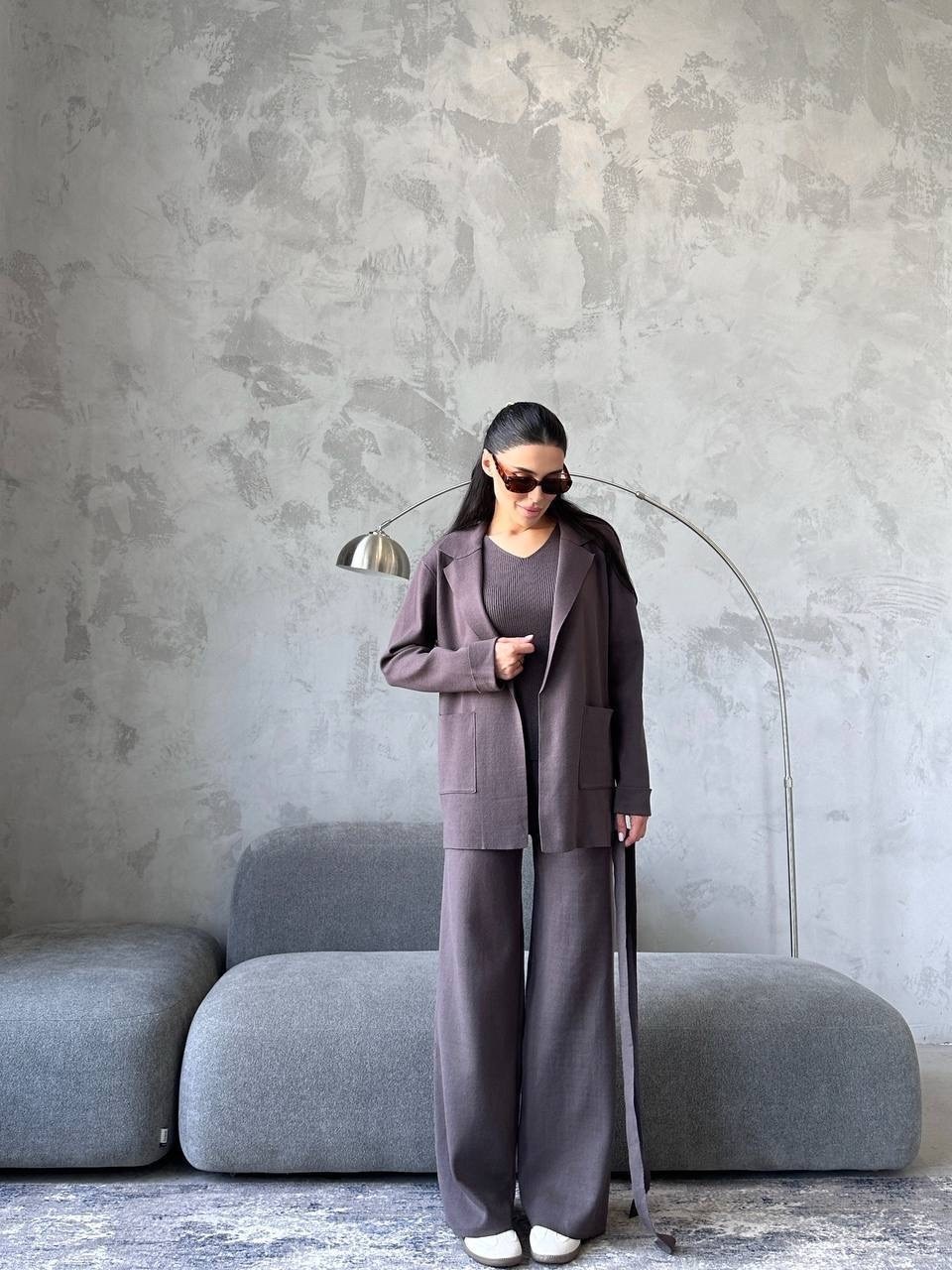 костюмы брючные,серый брючный костюм,костюм женский брючный,костюм женский,серый брючный костюм женский