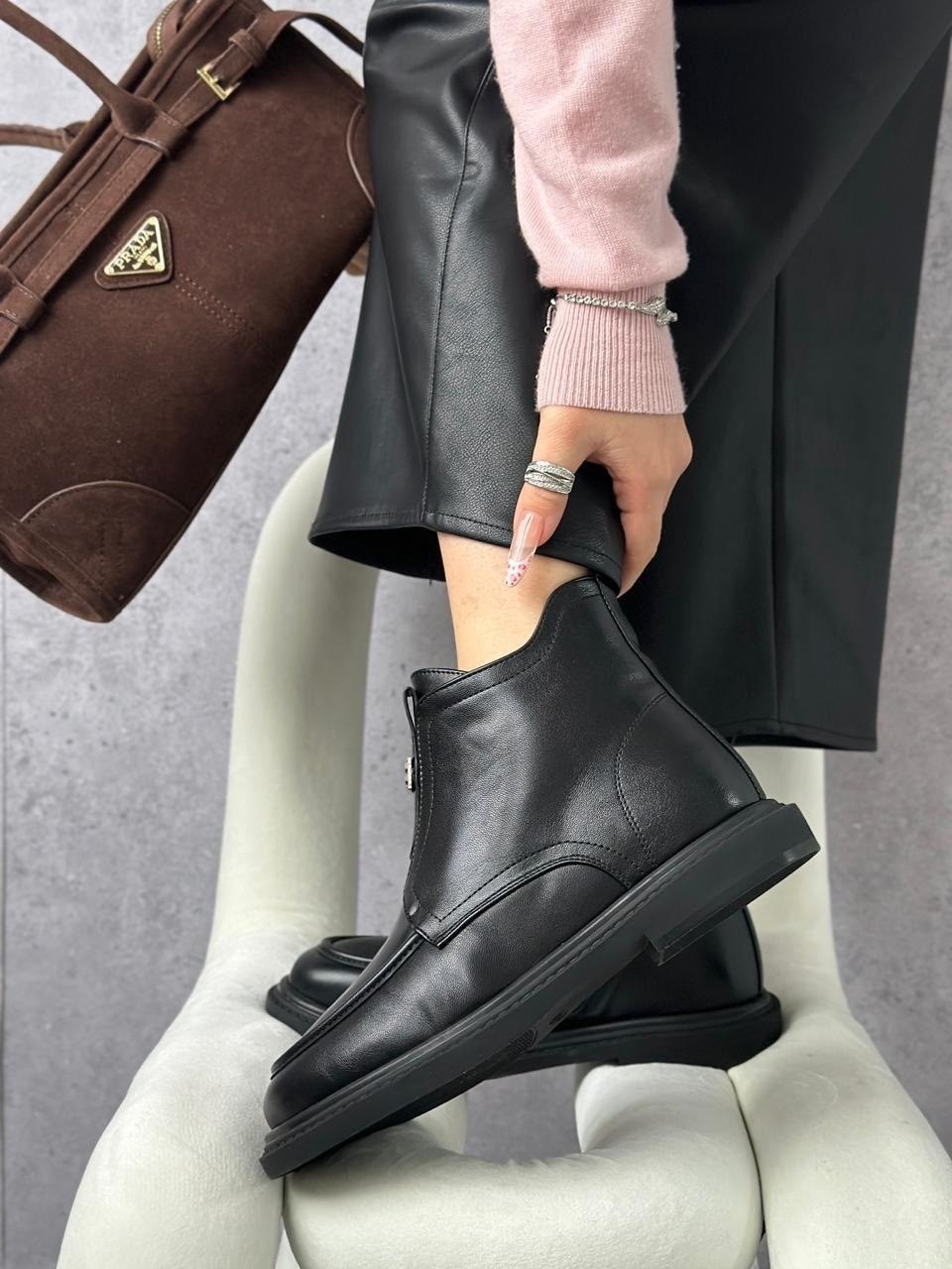 ,ботинки женские,замшевые ботинки,женская ,женские замшевые ботинки miu miu premium black