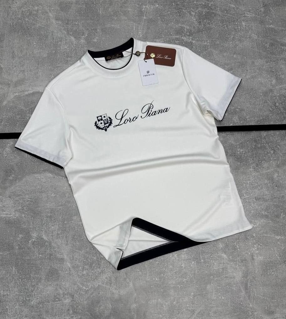 футболки для мужчин,мужская футболка,loro piana футболка,футболка,брендовые футболки для мужчин