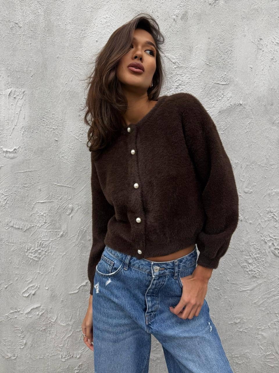 кардиган кофта,женская кофта,кардиган укороченный,кардиган пушистый короткий на пуговицах,кардиган вязаное